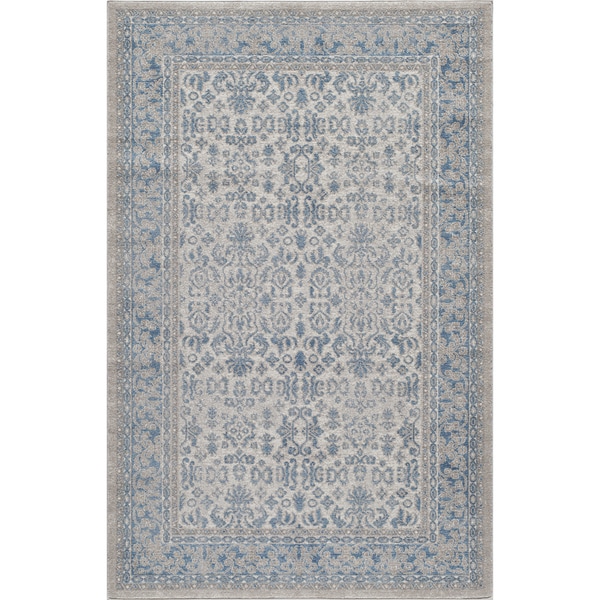 Brighton Ivory Border Machine Made Rug (710x910)