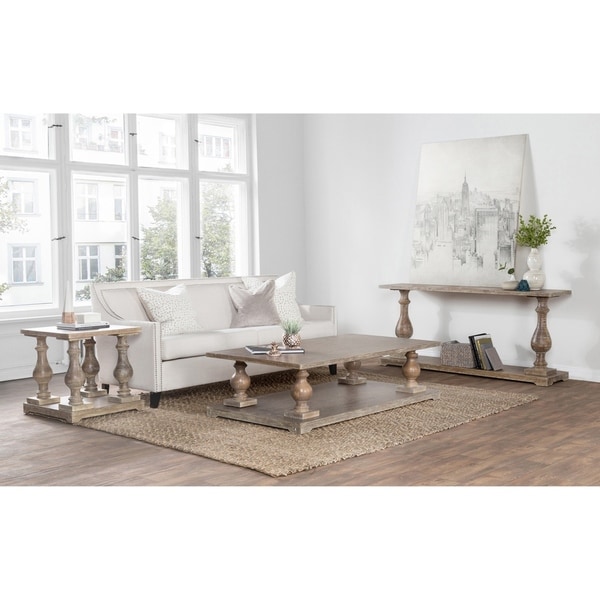 Parvin Hand Crafted Wood Coffee Table By Kosas Home 18h X 65w Parvin Hand Crafted Wood Coffee Table By Kosas Home 18h X 65w 35d