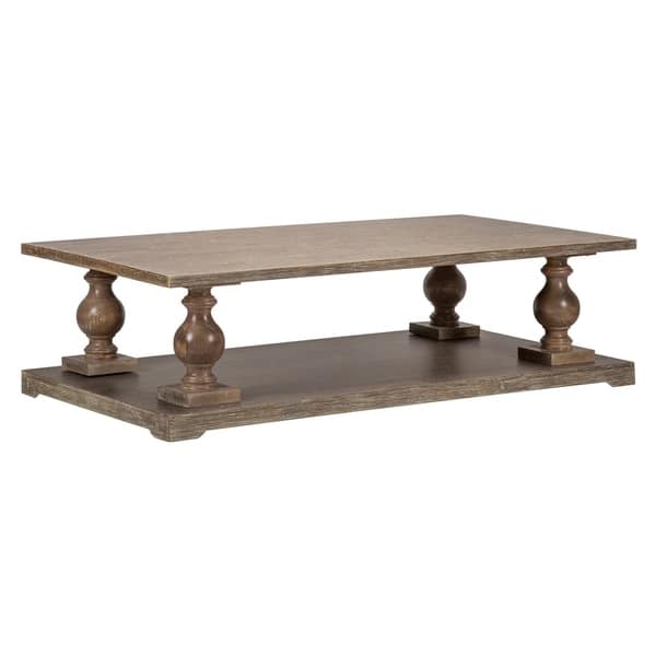 Parvin 65 Inch Reclaimed Pine Coffee Table By Kosas Home Overstock 10353145