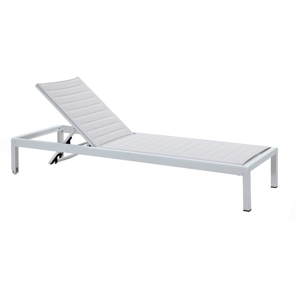 M201 Ribbed Outdoor Chaise Lounge