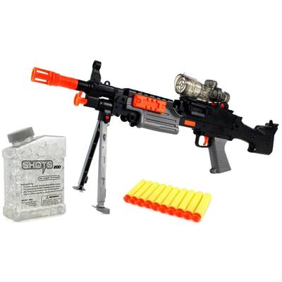 Velocity Toys Toy Foam Dart and Water Polymer Ball YK Super Machine Gun