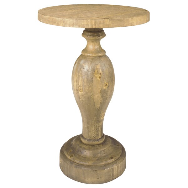 Fresh Approach Pine Wood Round Chairside Table Free Shipping Fresh Approach Pine Wood Round Chairside Table