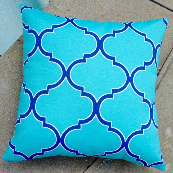 Maritime Nautical Accent Pillow In Blue | Eastern Accents
