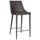 preview thumbnail 4 of 4, SAFAVIEH 26-inch Summerset Brown Counter Stool (Set of 2) - 22.9" x 18.9" x 37.4"