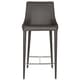 preview thumbnail 3 of 4, SAFAVIEH 26-inch Summerset Brown Counter Stool (Set of 2) - 22.9" x 18.9" x 37.4"