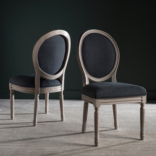 Old Dining Holloway Charcoal Oval Dining Chairs