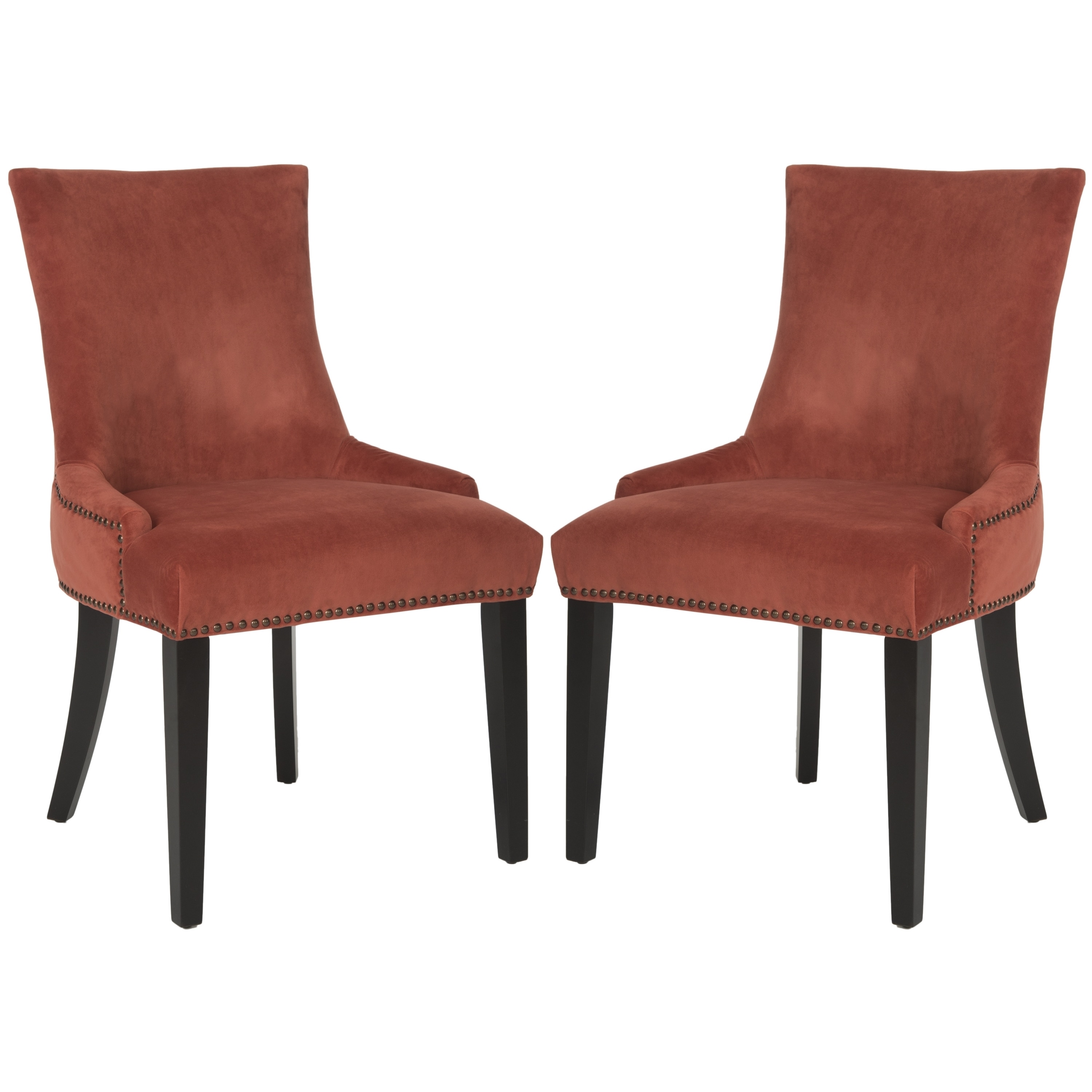 Alpine cream discount leather dining chairs