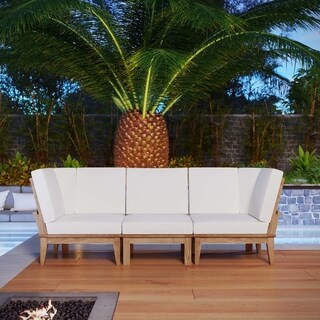 Shop Quay 8 Piece Outdoor Patio Teak Sofa Set - On Sale ... Shop Quay 8 Piece Outdoor Patio Teak Sofa Set - On Sale ... on Safavieh Outdoor Living Granton 5 Pc Living Set id=64554