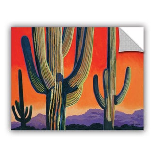 ArtAppealz Rick Kersten 'Saguaro Dawn' Removable Wall Art - Overstock ...