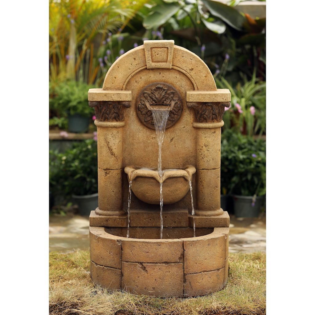 Marble Pillar Garden Wall Fountain