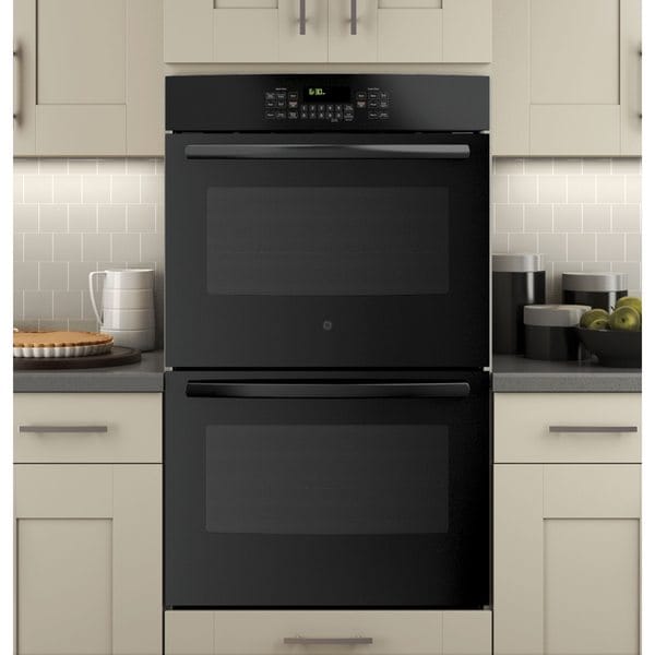 GE Black 30-inch Built-in Double Wall Convection Oven - Free Shipping ...