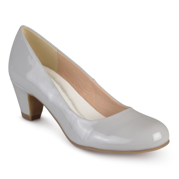 Journee Collection Women's 'Luu-P' Comfort Fit Patent Classic Pumps ...