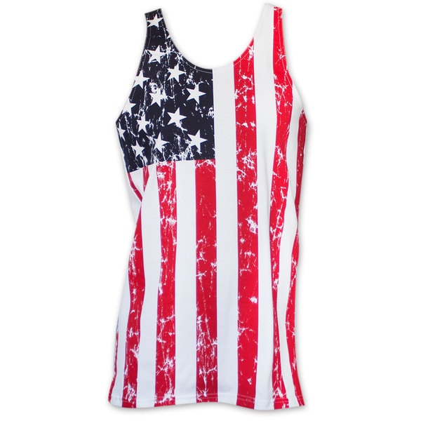 Shop Men's American Flag Stars And Stripes Tank Top - Free Shipping On ...