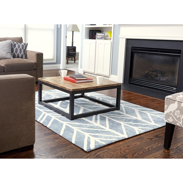 Jani Adi Blue Rayon from Bamboo Viscose Rug