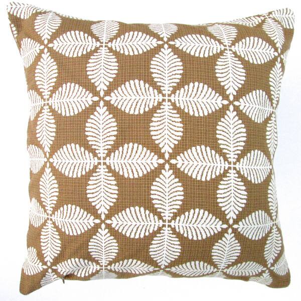 Shop Artisan Pillows 20 Inch Geometric Floral Accent Throw Pillow