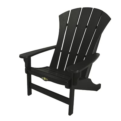 Sunrise Black Adirondack Chair