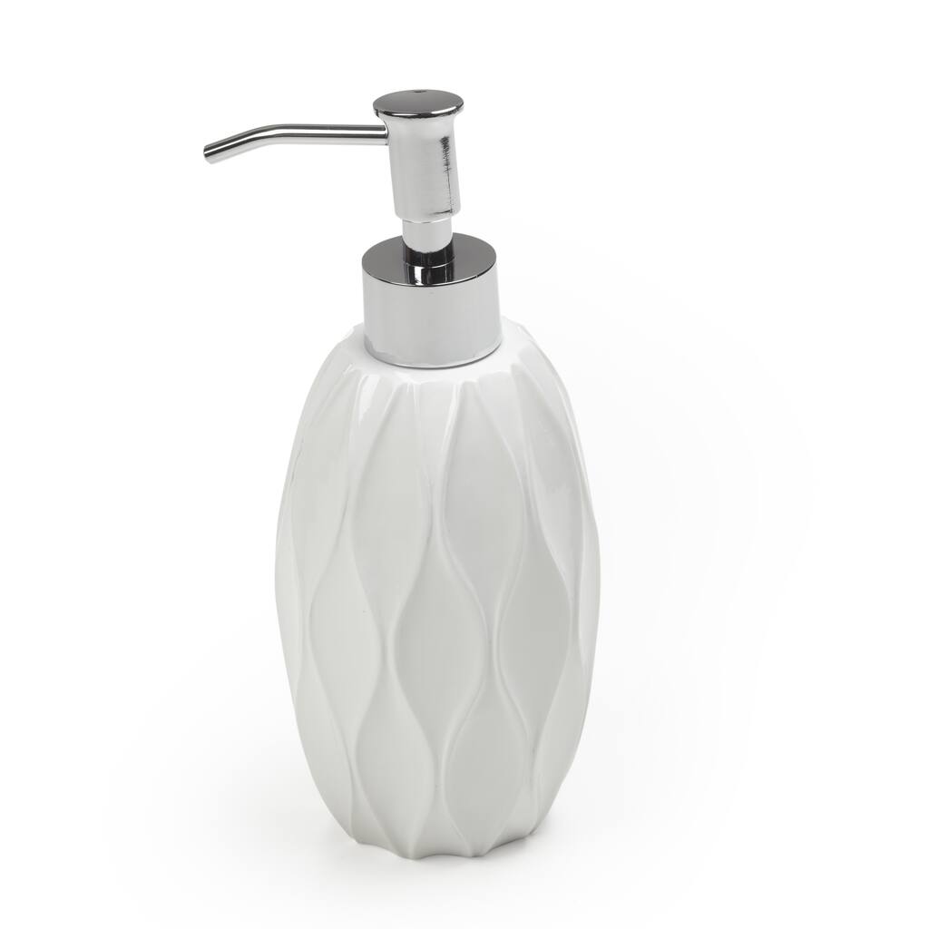 Wave White Lotion Pump