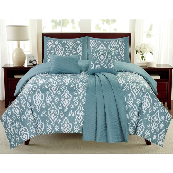 Mayan Blue Juvi 6-piece Comforter Set