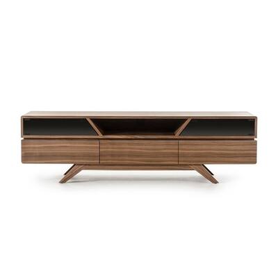 Nova Domus Soria Modern Walnut TV Stand
