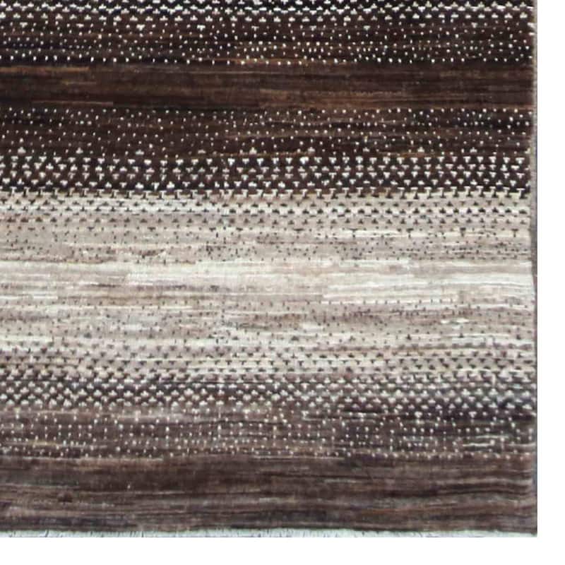 Handmade One-of-a-Kind Vegetable Dye Gabbeh Wool Runner (Afghanistan) - 2'9 x 9'