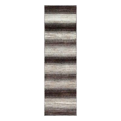 Handmade One-of-a-Kind Vegetable Dye Gabbeh Wool Runner (Afghanistan) - 2'9 x 9'