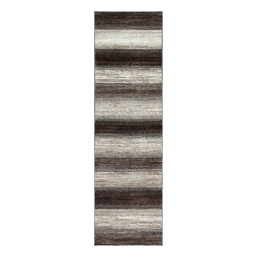 Handmade One-of-a-Kind Vegetable Dye Gabbeh Wool Runner (Afghanistan) - 2'9 x 9'