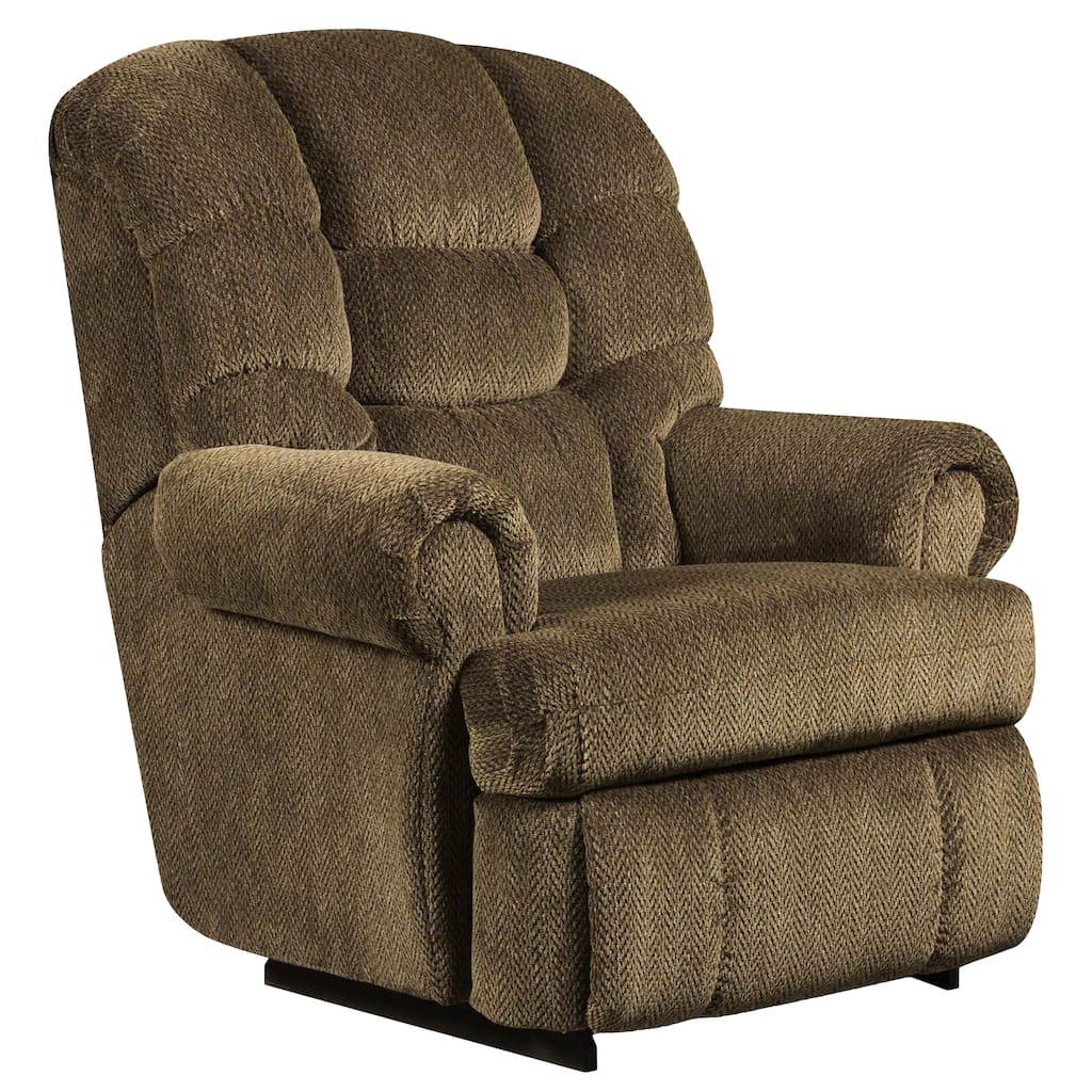 Big and Tall 350-pound Capacity Gazette Microfiber Recliner