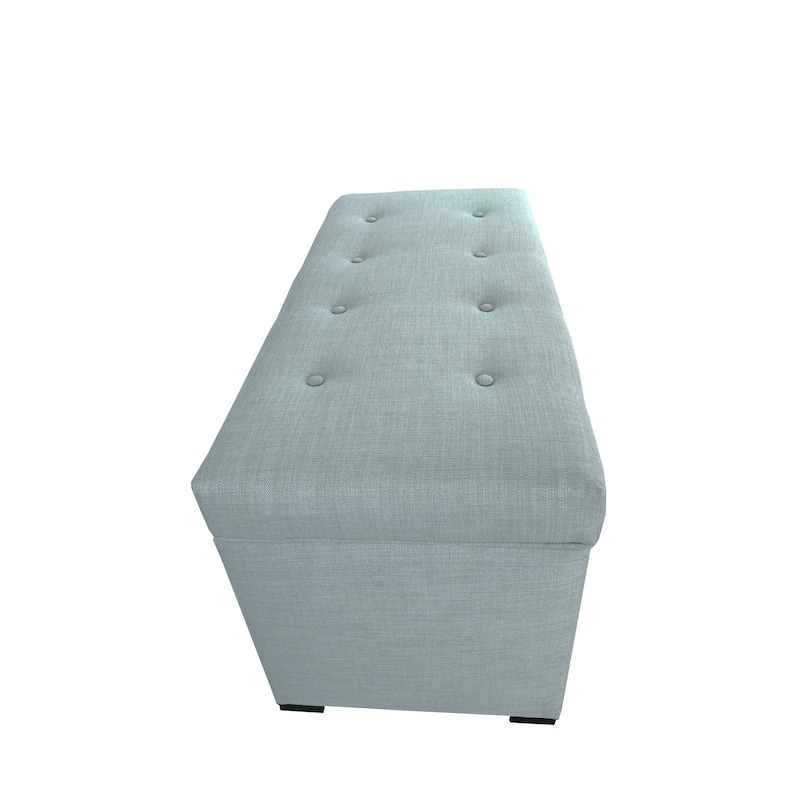 Angela 8 Button Tufted Storage Bench