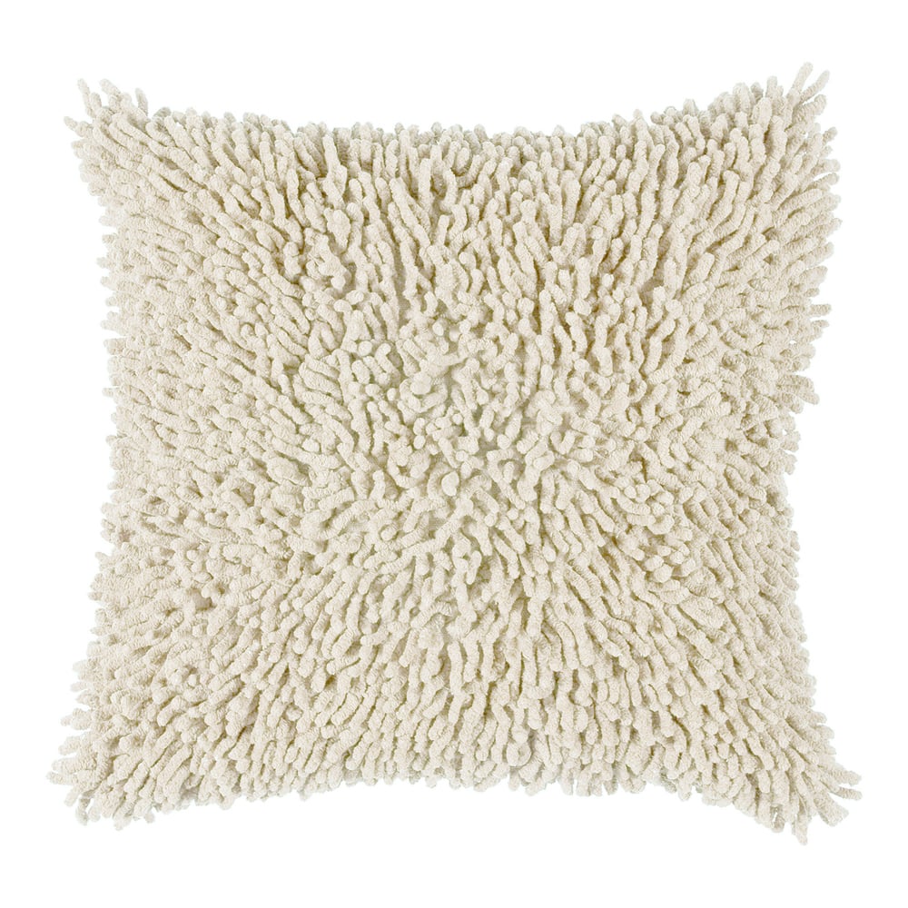 Solid Shabby Chic Cotton Throw Pillow