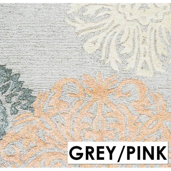 Alora Decor Milan Medallion Hand-tufted Wool Blend Rug