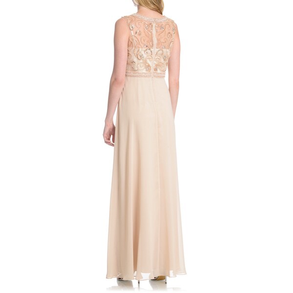 decode 1.8 floral embellished gown
