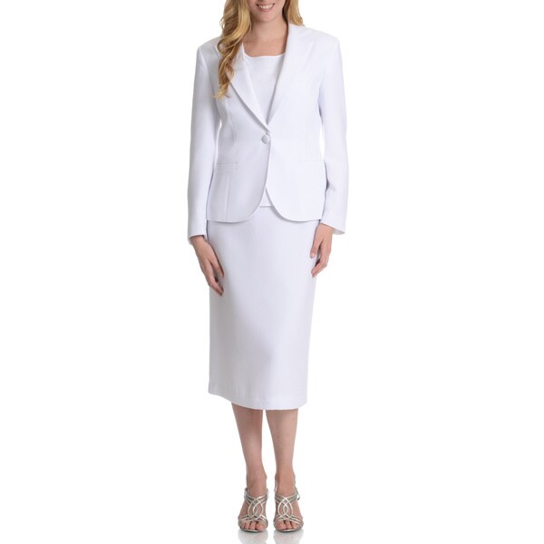 Giovanna Signature Women's Washable 3-piece Skirt Suit
