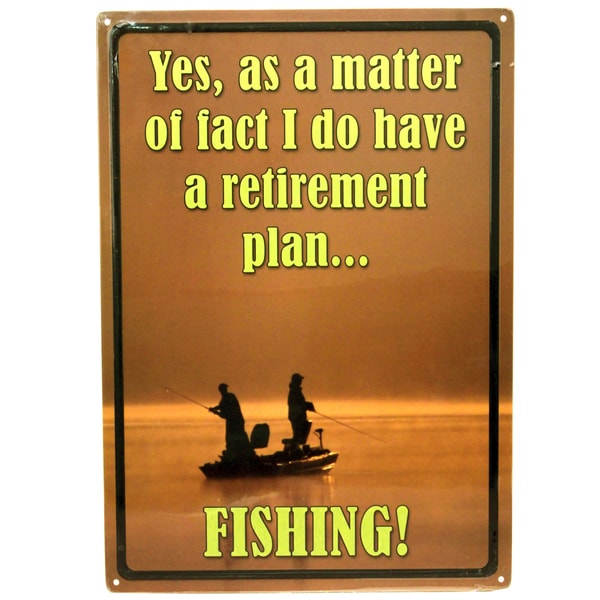 Rivers Edge Products 12-inch x 17-inch Tin Sign Yes As A Matter Of Fact