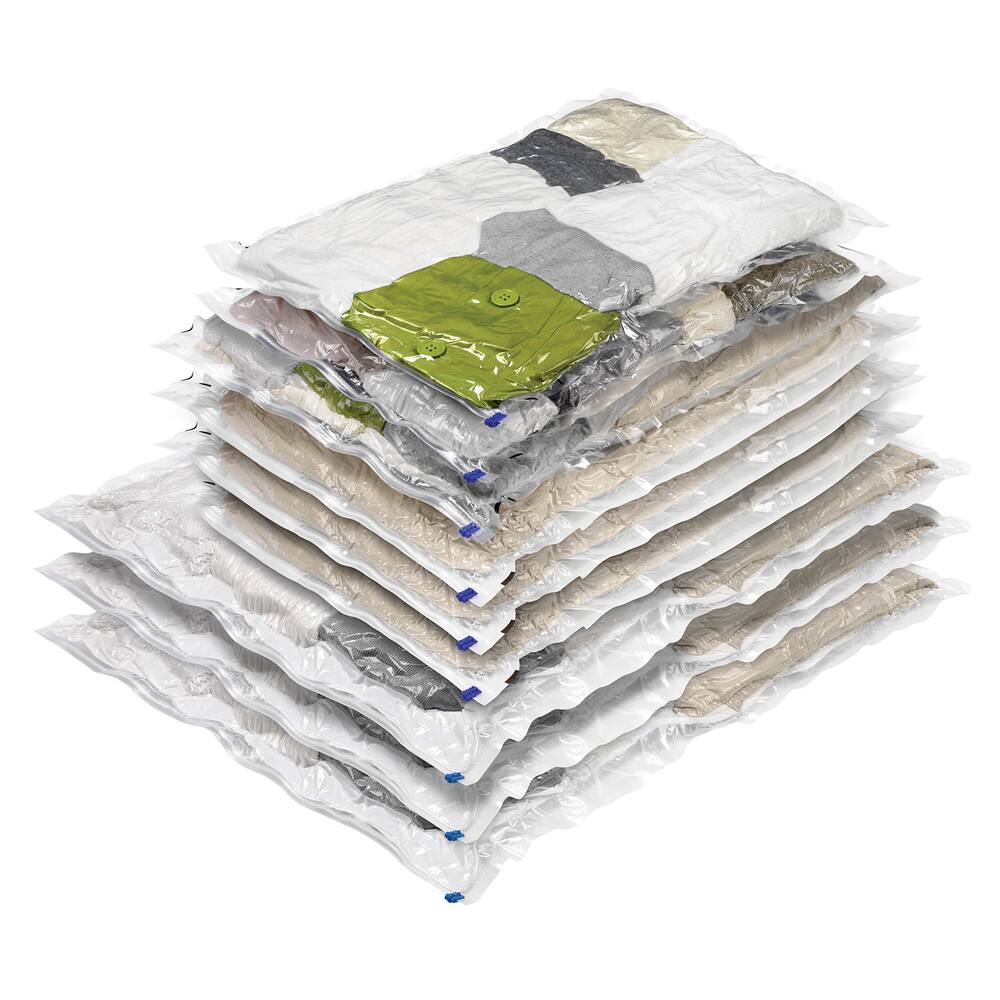 HoneyCanDo 9Pack Combo Set Vacuum Storage Bags On Sale Bed Bath