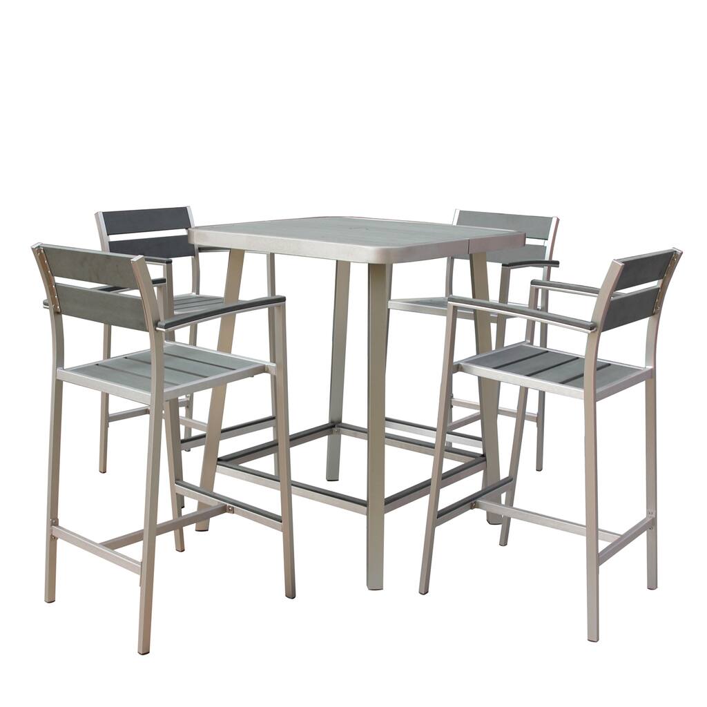 Canaria 5-piece Polylumber Outdoor Pub Set