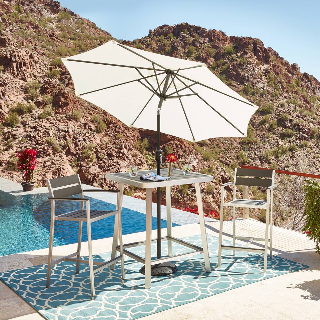 Canaria 3-piece Polylumber Outdoor Pub Set