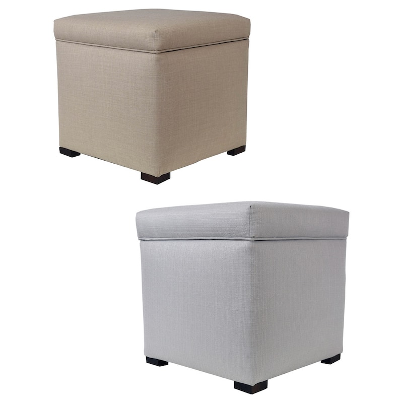 Tami Sachi Square Storage Ottoman