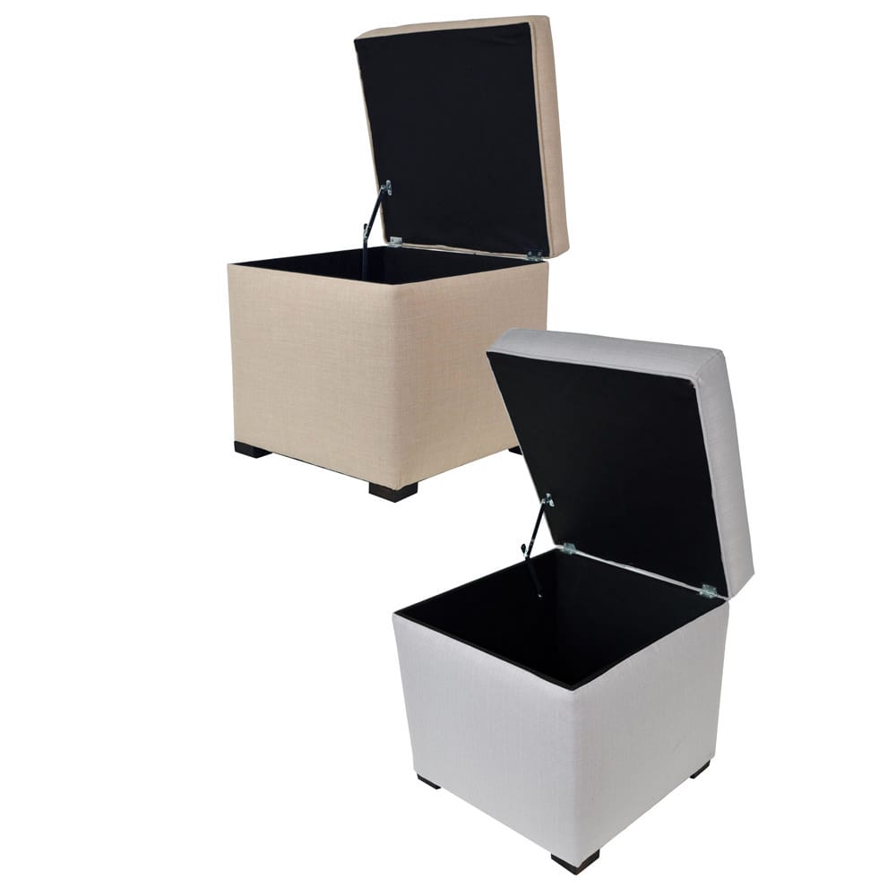 Tami Sachi Square Storage Ottoman