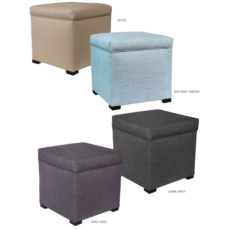 Tami Designer Square Storage Ottoman