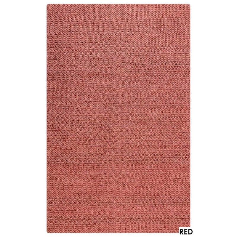 Harlem Collection Solid Chevron Rug