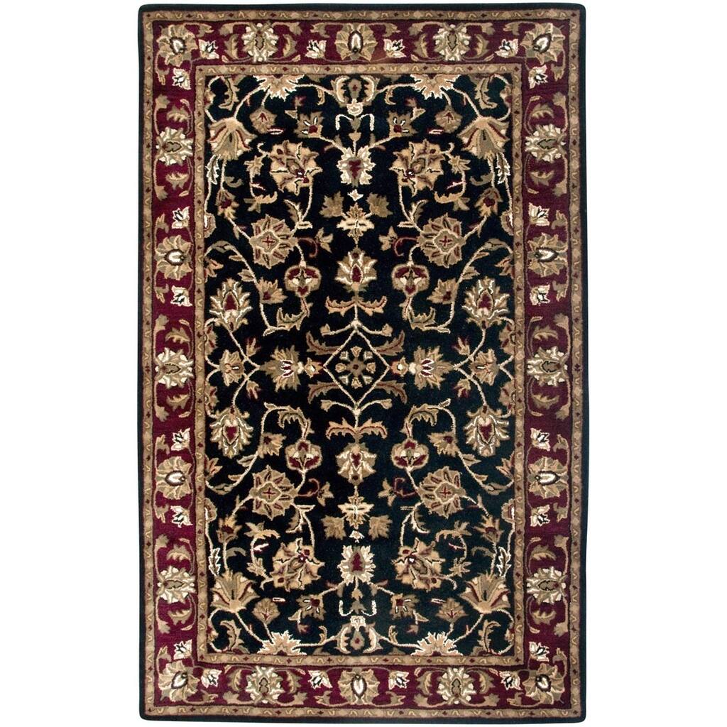 Alora Decor Sareena Traditional Border rug