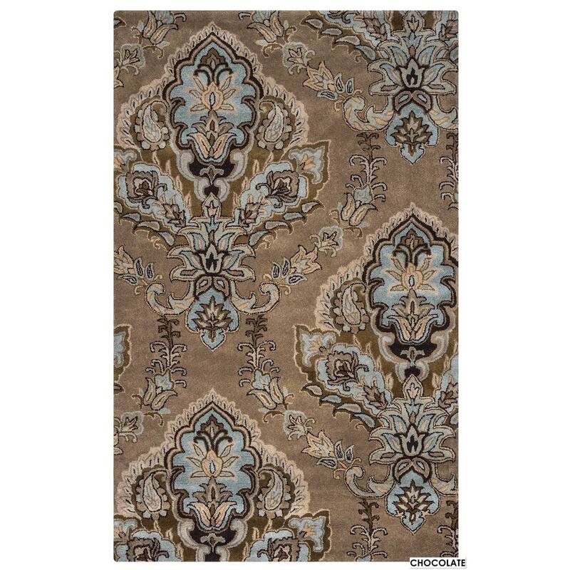 Sareena Collection Medallion Rug - 5' x 8' - Light Blue