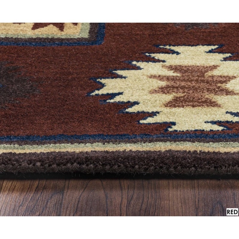 Alora Decor Ryder Hand-tufted Southwestern Wool Rug