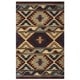 preview thumbnail 1 of 18, Ryder Collection Burgundy Southwest Diamonds Rug