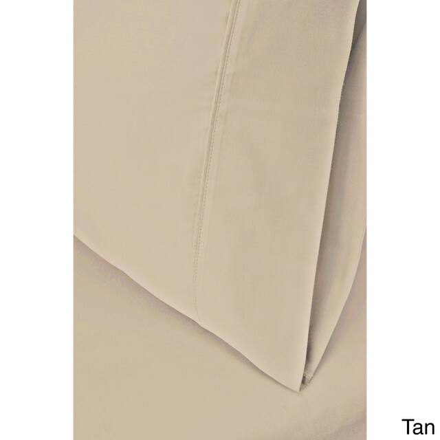 Superior Egyptian Cotton Solid Sheet or Pillow Case Set