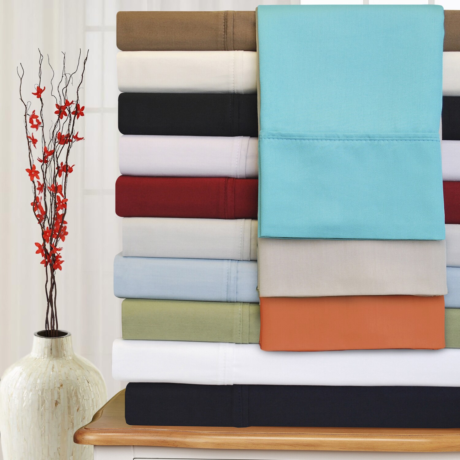 Shop Superior 300 Thread Count Deep Pocket Cotton Sateen Sheet Set On Sale Free Shipping On 