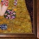 preview thumbnail 2 of 6, Gustav Klimt 'The Kiss' (Luxury Line) Hand Painted Framed Canvas Art