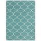 preview thumbnail 16 of 21, Nourison Windsor Geometric Trellis Area Rug 8'2" x 10' - Teal - Rectangle