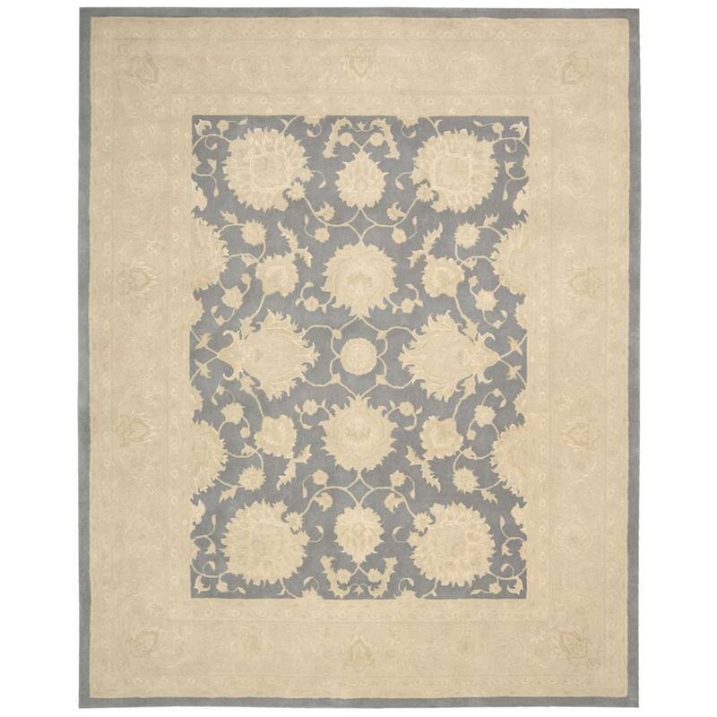 Royal Serenity Area Rug - 3'9" x 5'9" - Grey - Runner/Rectangle