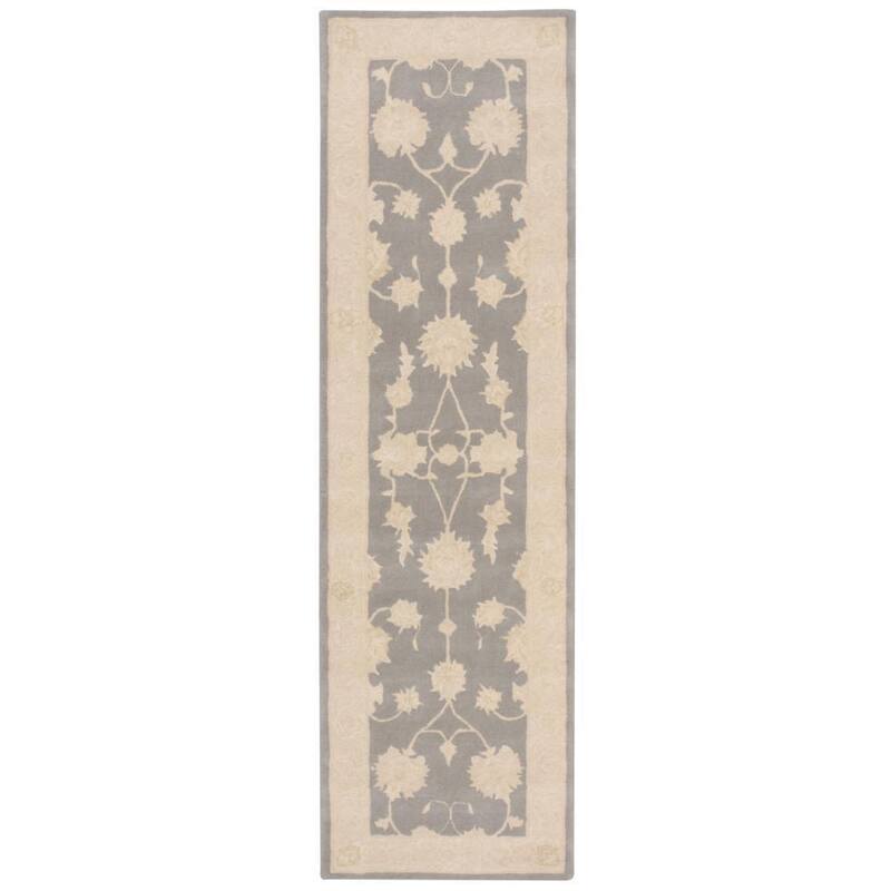 Royal Serenity Area Rug - 2' 3" x 8' - Grey - Runner